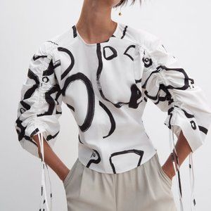 Zara ART DECO POTTERY Top